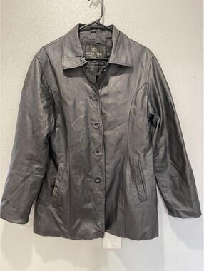 Oscar Piel Black Leather Jacket Perfect Leather USA